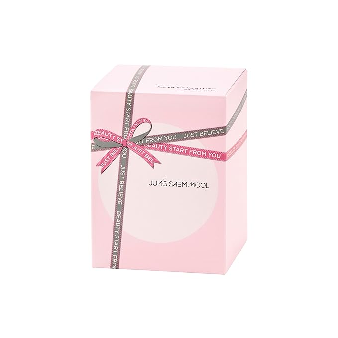 JUNGSAEMMOOL Essential Skin Nuder Cushion Gift Set (Light) | Nuder Cushion (Refill included) + Mini + Puff (1pc) | SPF 50+ PA+++ | Mother's Day Gift