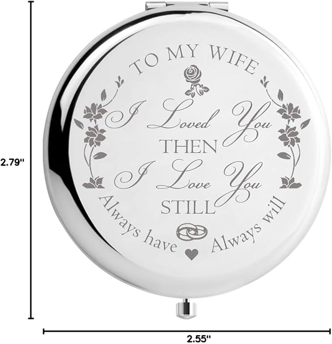 Wife Gifts Romantic for Birthday Mothers Day, Wifey Gifts for Bride, for Her, Women Gift Present for Valentines Day, Ideas from Husband (MIR-Wife)