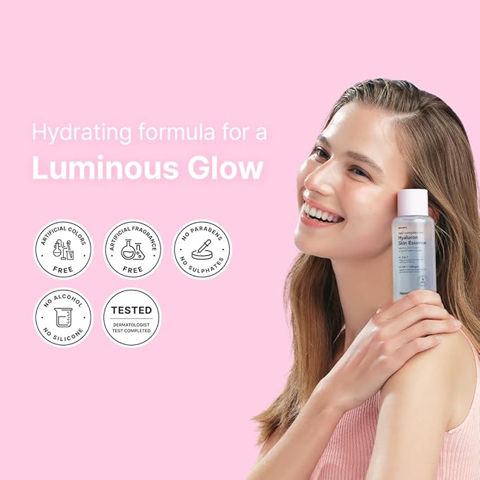 Hanskin Hyaluron Skin Essence Toner โ Korean Hydrating Toner for Glass Skin | Hyaluronic Acid & Collagen | Lightweight Moisturizing Astringent for Dry, Sensitive & Dull Skin | K-Beauty (5.07 fl oz)