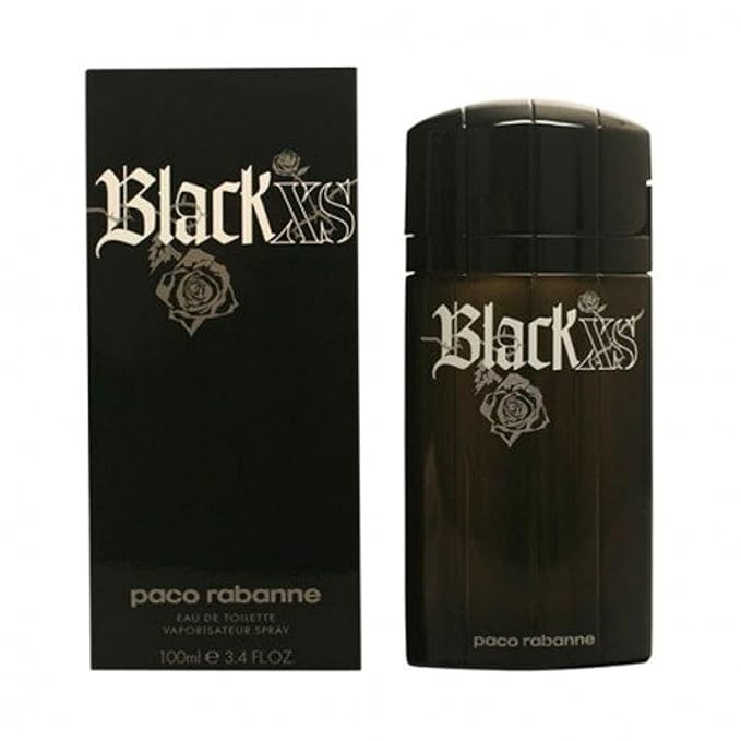 Black XS by Paco Rabanne for Men 3.4 oz Eau de Toilette Spray