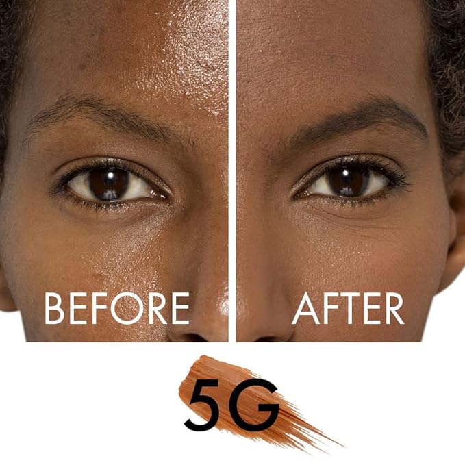 Veil Cosmetics - Complexion Fix Concealer - Liquid Concealer for Under Eye + Dark Circles - Highlight, Contour, Correct - Anti-Aging - Vegan Makeup Pen - Hydrating Lightweight (5G Deep Gold)