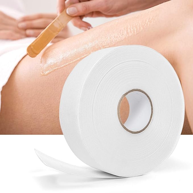 Non-Woven Wax Strip Roll for Body, Facial, Leg Hair Removal (2.76" X 100Yd)