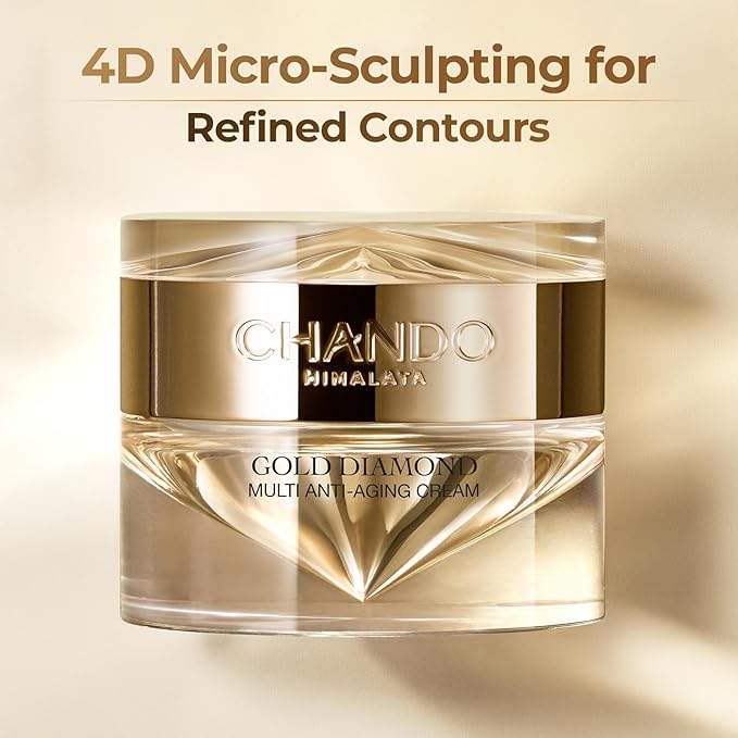 Gold Diamond Multi Anti-aging Cream (55g/1.94oz) - Super Multi-Corrective Night Cream, Reducing Wrinkle Cream, Firms Skin, Paraben-free