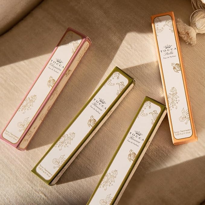 Tocca Florence Women's Perfume Travel Spray, 0.34 oz (10 ml) - Classic Floral, Bergamot, Pear, Gardenia Fragrance