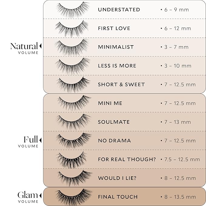 Velour Effortless Lashes, Natural Looking False Eyelashes, Fluffy & Lightweight No Trim Eyelashes, Reusable Fake Lashes For All Eye Shapes, Vegan & Cruelty-Free, Lash Glue not Included (No Drama)