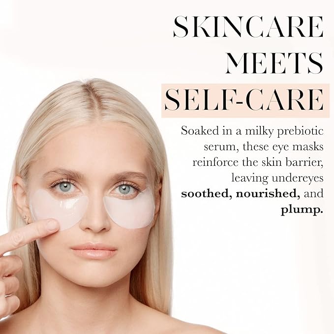 Jillian Dempsey Eye Masks: 100% Natural Under Eye Mask to Hydrate, Sooth, Plump, and Minimize Fine Lines and Wrinkles I Pack of 10