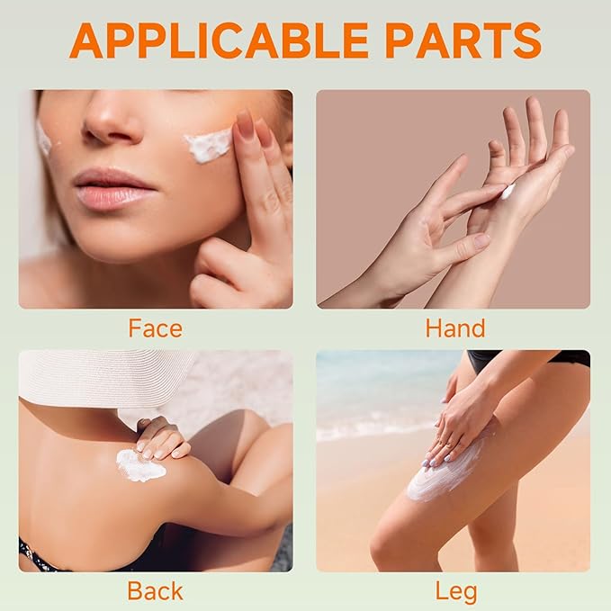 Tallow Sunscreen, Sunscreen for Face, Beef Tallow for Skin, Reef Safe Travel Sunblock Grass-Fed Natural for All Skin Type Deep Hydration Moisturizing Non Greasy Anti White Cast