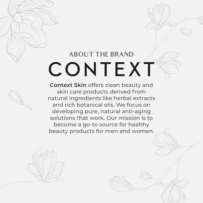 CONTEXT SKIN Anti-Aging Face Moisturizer with Vitamin C & E - Lightweight Hydrating Face Cream with Antioxidants, Tangerine Oil - Face Sunscreen Protection for Normal to Dry Skin