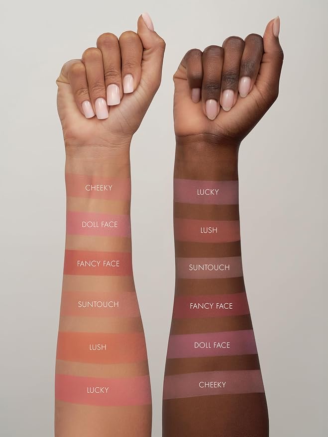 SWEED - Air Blush Cream | High Pigmented, Velvet Finish | Vegan, Cruelty-Free, Clean Beauty (Cheeky, 1.4 oz | 40 g)