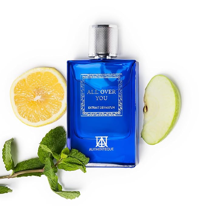 All Over You Perfume for Men, Bold Fresh Mint, Green Apple & Zesty Lemon – Cologne for Men - 2.7oz (80ml), Long-Lasting Daily Wear Fragrance, Cruelty-Free