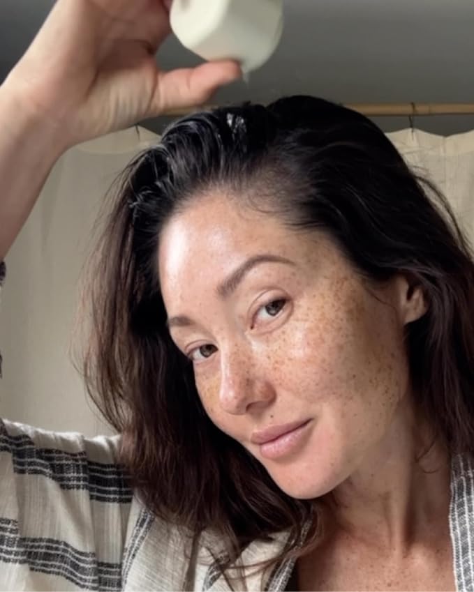 Cadence Travel Containers - Haircare Set - Magnetic Travel Capsules - For Shampoo, Conditioner, Hair Styling Product - 3 Flex Mediums (1.32oz) with Shampoo, Conditioner & Comb Icon Labels - Paiic