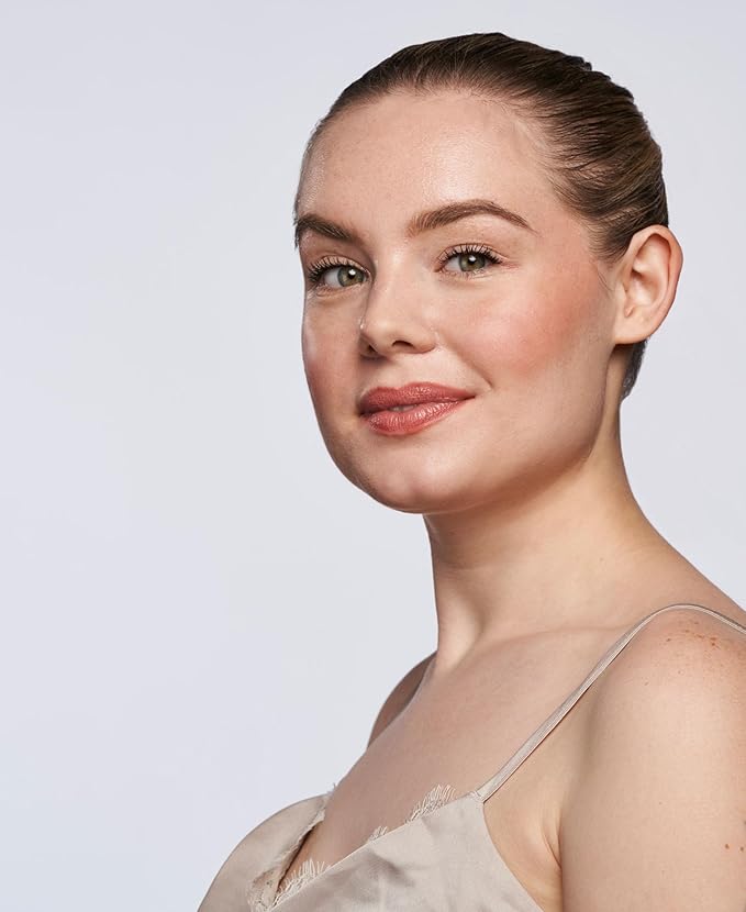 Wander Beauty On-the-Glow Blush and Illuminator - Bare/Nude Glow - 7-in-1 Hydrating Cream Blush & Highlighting Stick - Stick Blush for Cheeks, Lip, Face & Body - Highlighter Makeup & Blush - 0.4 oz