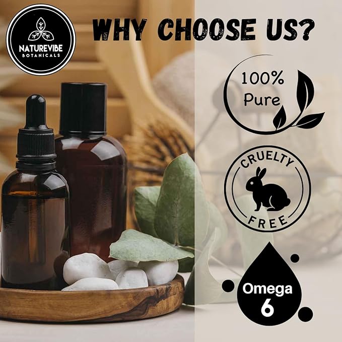 Naturevibe Botanicals Bhringraj Oil 32 Ounces | 100% Pure and Natural | Great for Skin Care and Hair Care