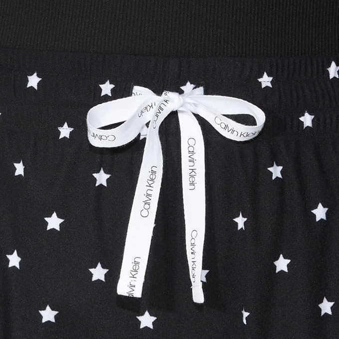 Calvin Klein Womens 2 Piece Fleece Pajama Set