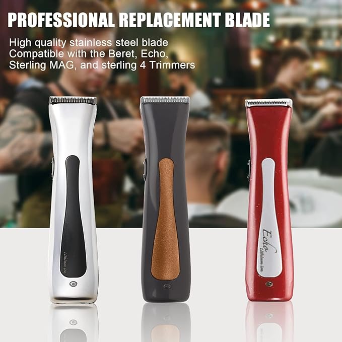 2PCS Mag Timmer Blade Replacement 2111 Blades Compatible with Wahl Sterling Mag Trimmers 8841/8143 /8700,Fits Sterling Mag 8779 and Beret 8841 Trimmer