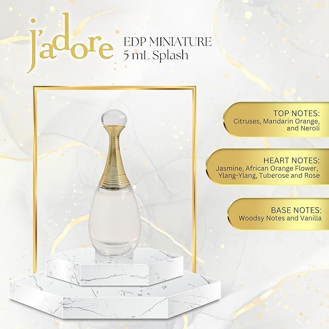 J'adore by Christian Dior EDP Mini Splash, 5 ml