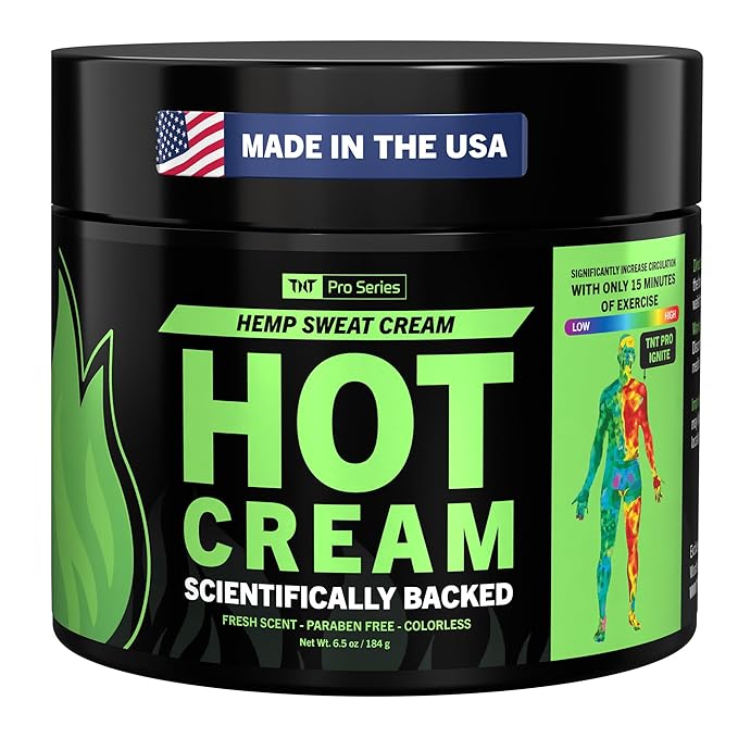 TNT Pro Ignite Sweat Cream – Pre-Workout Hot Gel for Firming & Tightening