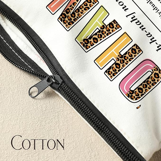 2 PCS Ohana Noun Makeup Bag Family Gifts Hawaiian Gifts Family Gifts Ideas for Women Female Mom Grandma Sister Vacation Holiday Christmas Cosmetic Bag Travel Toiletry Bag