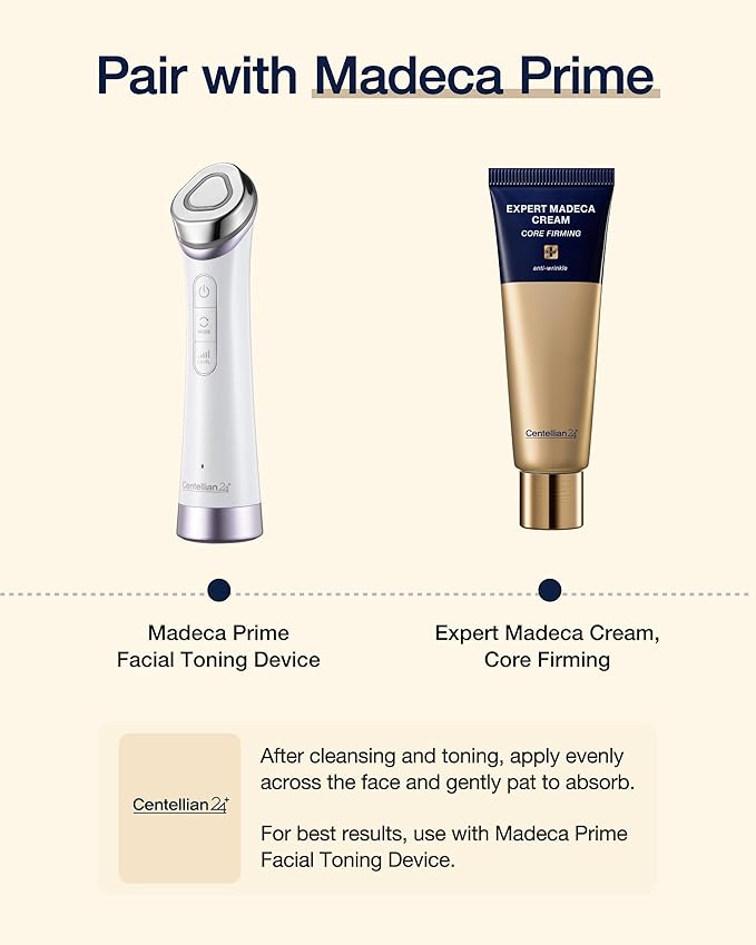 CENTELLIAN 24 Expert Cream (Core Firming, 1.69fl oz) - Premium Firming Moisturizer for Sagging, Dry, Sensitive Skin. Korean Skin Care. Centella Asiatica, TECA, Gotu Kola