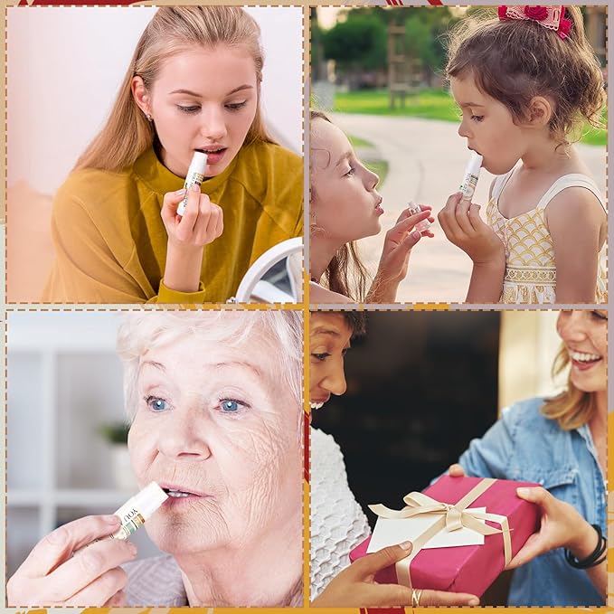 50 Pcs Lip Balm Bulk Christian Gift for Women Faith Religious Bible Verse Lip Balm Inspirational Gift Scripture Moisturizing Lip Care Product for Coworker Sister Teacher(Boho)