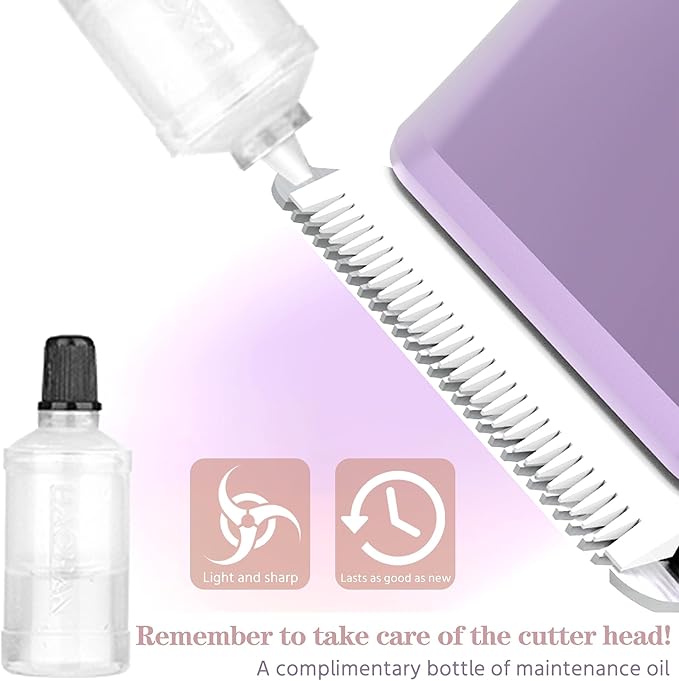 WNJ 2 in 1 Women Electric Shaver - Dual Head Bikini Trimmer - IPX7 Waterproof - Wet & Dry Use - Body Hair Trimmer and Facial Hair Remover for Bikini, Underarm Leg, Private Area, Arm, Body, Face