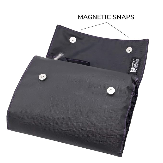 Royal & Langnickel Full Size MODA Pro Full Face 25PC Makeup Brush Set with Travel Pouch