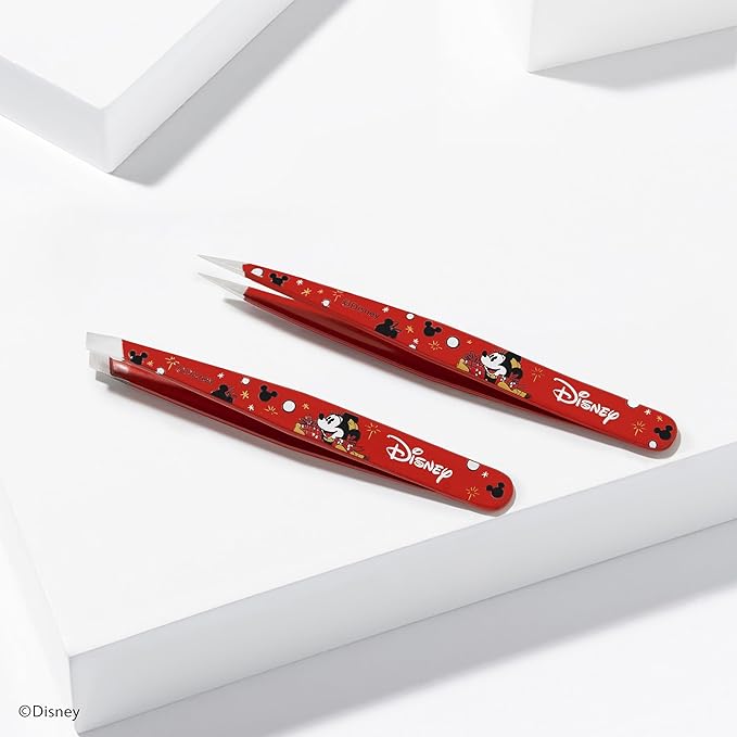 Tweezerman Magic All Around Petite Point and Slant Set - Eyebrow for Women and Men Set