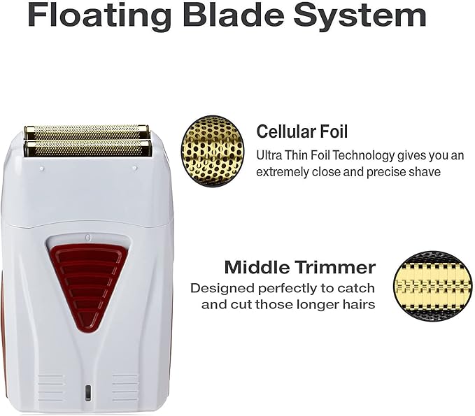 3 Pack Pro Shaver Replacement Foil and Cutters Compatible with andis No.17150/17155/17200 Shaver ProFoil Lithium Replacement" Golden