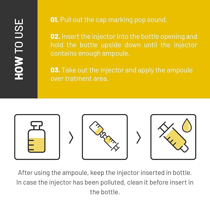 BRÜUN SD - Control Salmon DNA Ampoule - Micro Needling Korean Serum Booster for Face and Body to Use with and without Derma Pen Microneedling Skin Care Serum 1.18 fl.oz