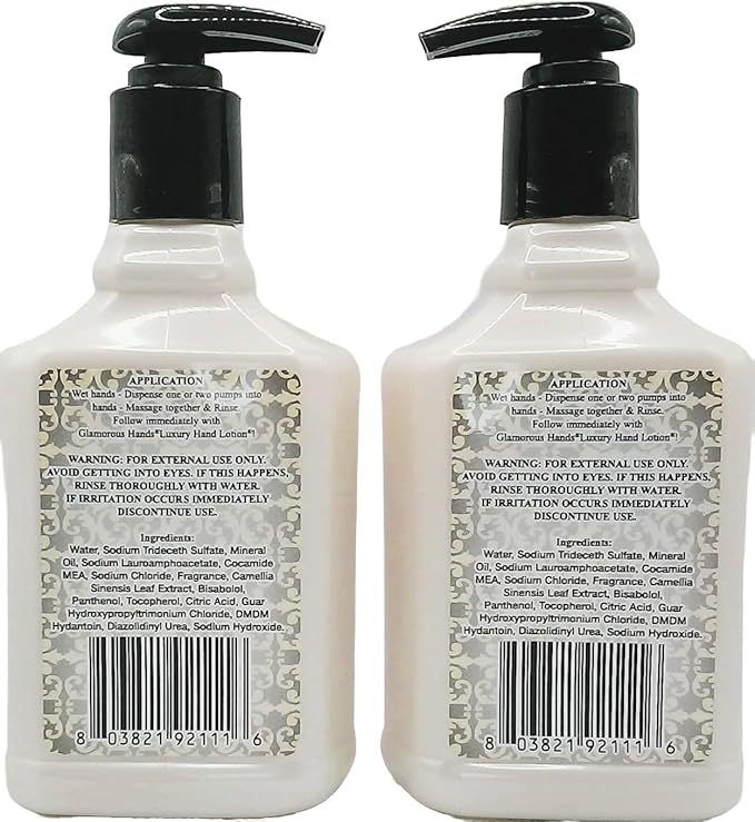 Tyler Glamorous Hands Diva Luxury Hand Wash 8 Ounce (pack of 2)