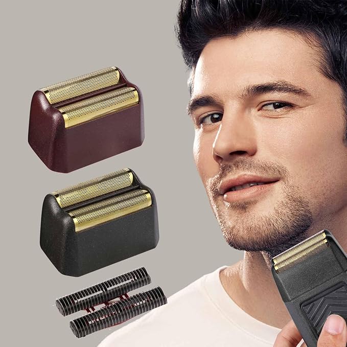 Professional 5 Star Series Finale Shaver Shaper Replacement Foil and Cutter Bar Assembly Compatible with Shaver Model 7031-100, 7043-100 Super Close Super Close Shaving Replacement Heads