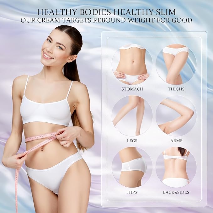 B Flat Belly Firming Cream: Premium Skin Tightening & Moisturizing for Stomach, Women Body Lotion for Firmness and Lift of Thighs & Butt - Pregnancy Skin Firming - 126ML(Rose)