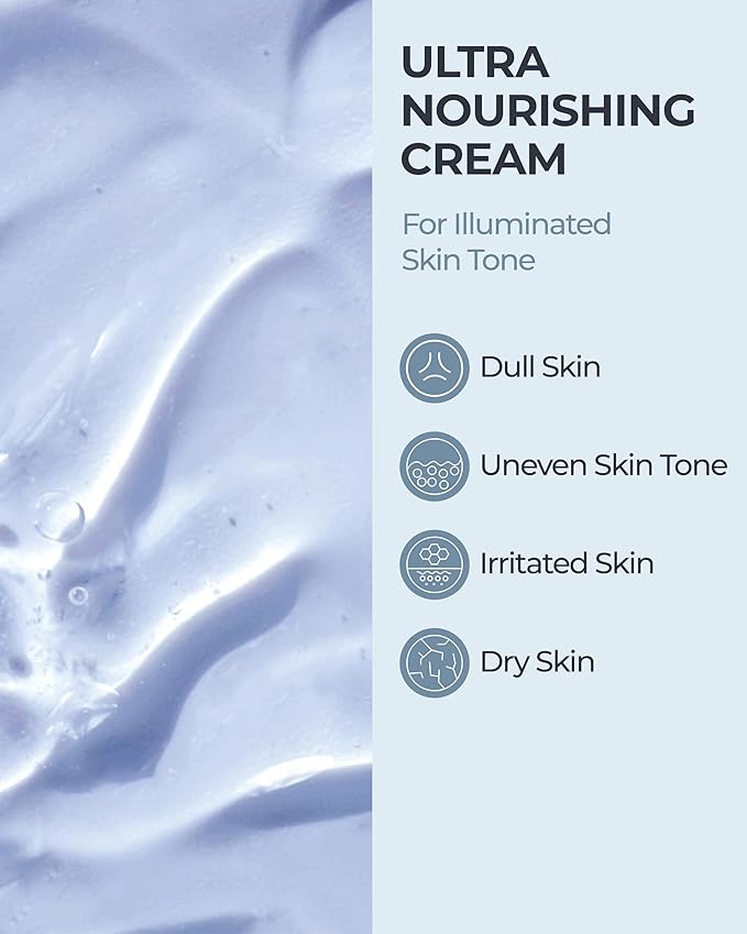 Cream Plus - Advanced Korean Cream for Even Skin Tone and Skin Elasticity. Niacinamide, Panthenol, Urea, Trehalose & TECA (Gift Set, 1.76+0.7oz)