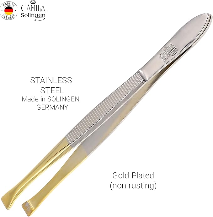 CSK1 Nail Scissors and Tweezer Kit, Perfect Pedicure Manicure Set for Men and Women, Ideal Pedicure Tools and Skin Tag Remover Tools - Kit contains Sharp Scissors and Grooming Tweezers