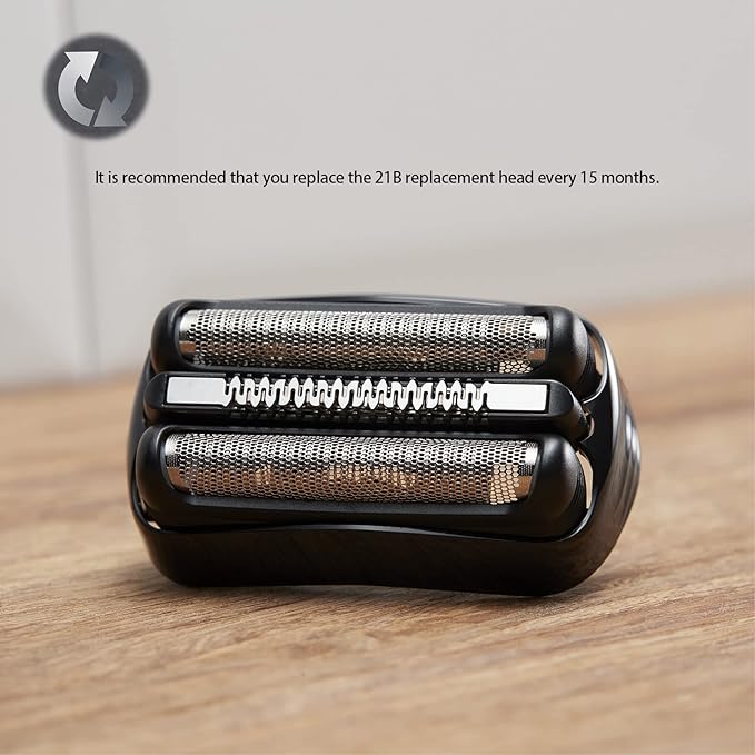 2Pack 21B S3 Electric Replacement Shaver Head Accessories for Series 3 Shaving Razor Head, Suitable for S3 3040s 3000s 3050cc 3010s 3070cc 3080s 3090s 310s 3090cc Etc.
