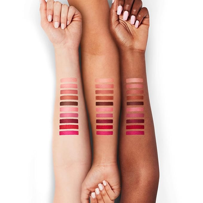 Buxom Full On Glossy Lip Oil in Berry Blast Power Line Plumping Lip Liner in Recharged Ruby