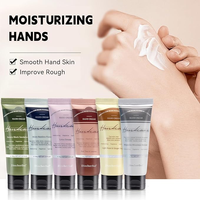 48 Pack Hand Cream Set - Travel Size Moisturizing Scented Hand Lotion for Dry Skin, Ideal Holiday Gift for Women