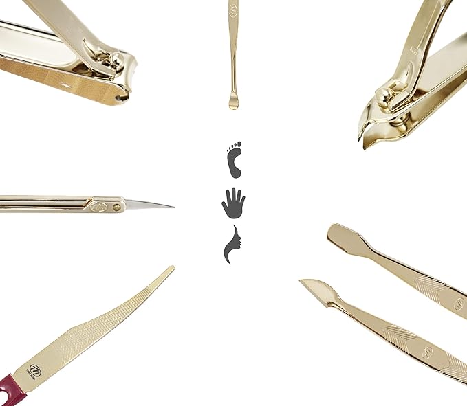 Three Seven 777, Nail Clipper Set 7pcs TS-4115, Made in Korea