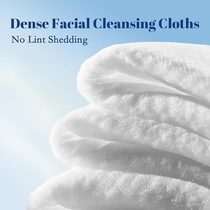 ITO Disposable Face Towel, 70 Count Ultra-Soft 1-Second Quick-Dry Face Towels, Gentle for Sensitive Dry Oily Skin, Facial Tissue for Daily Cleansing Makeup Removal (Pack of 3)