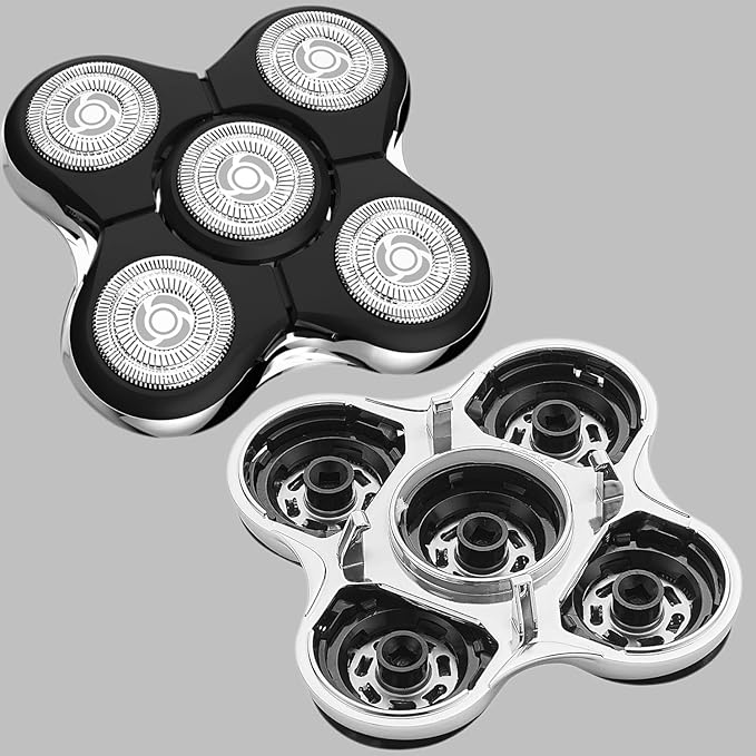 3pack Shaver Replacement Head Compatible with Remington Pro Peplacement Head for Model XR7000 Shaver,Replacement Blades Precision Electric Shaving for Bald Men