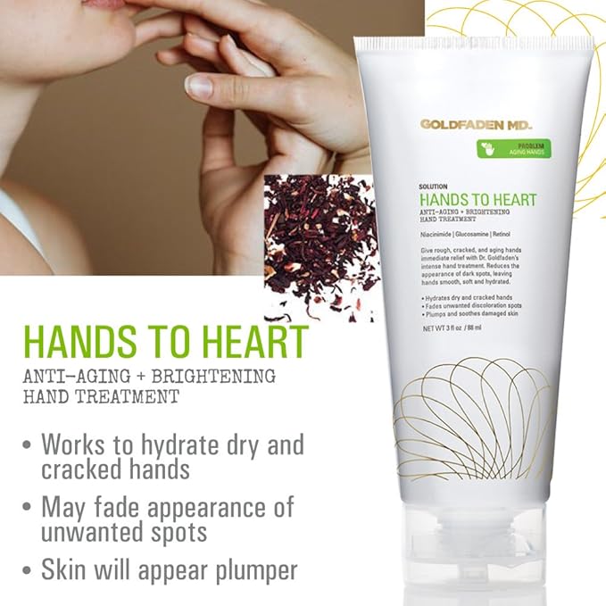 GOLDFADEN MD Hands To Heart Oil of Grapefruit Anti-Aging + Brightening Hand Treatment 3 fl. oz.