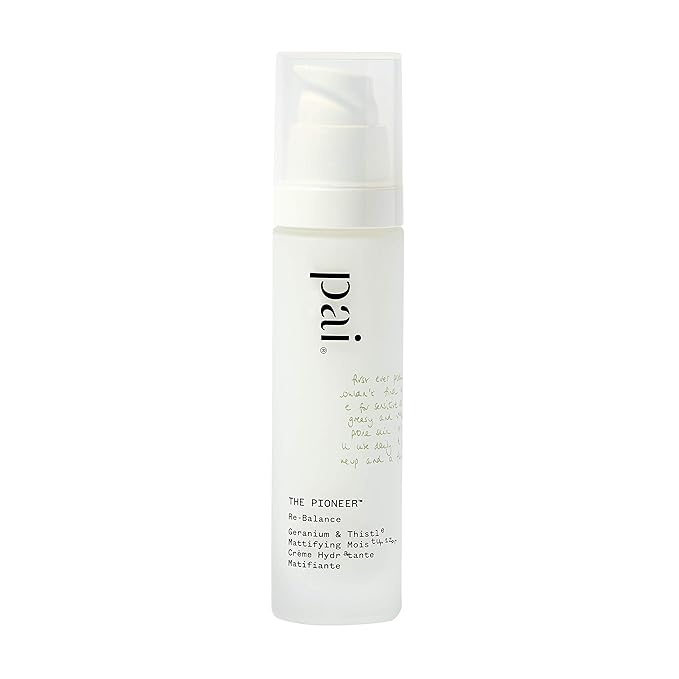 PAI SKINCARE - The Pioneer: Geranium + Thistle Mattifying Moisturizer | Natural, Vegan, Sensitive Skincare (1.7 Fl Oz | 50 mL)