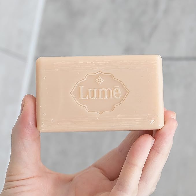 Lume Triple Milled Soap - Rich Moisture & Gentle Cleansing - Paraben Free, Phthalate Free, Skin Safe - 5 ounce (5 Ounce (Pack of 1), Toasted Coconut)