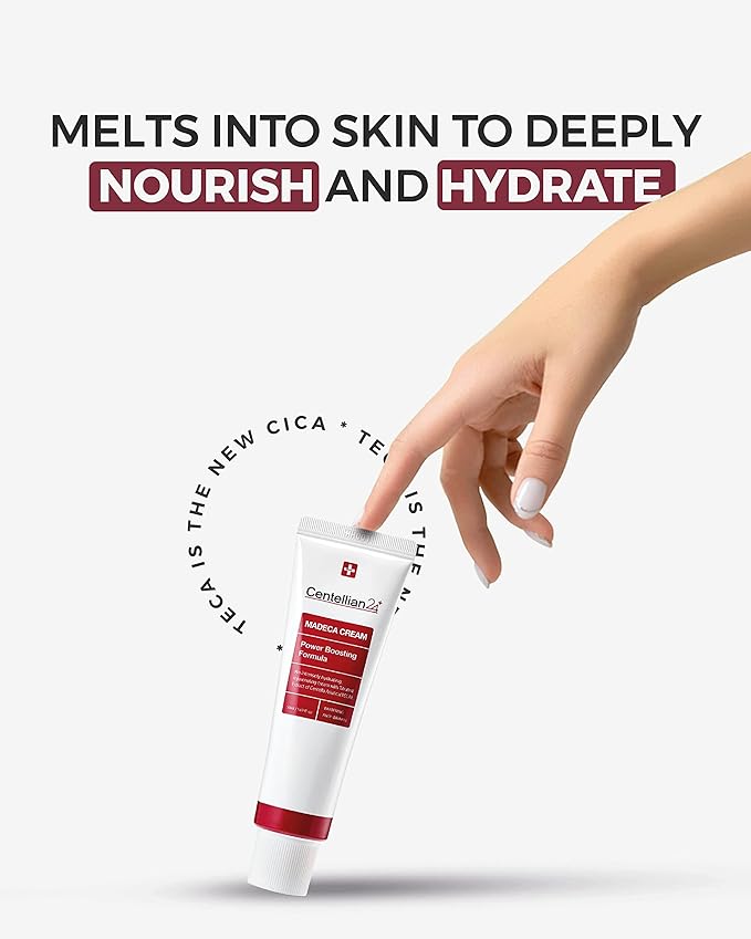 CENTELLIAN 24 Madeca Cream (Season 4, 1.7+1.7fl oz) - Centella Moisturizer for Face, Korean Skin Care. Dry, Sensitive Skin. TECA, Centella Asiatica, Madecassoside