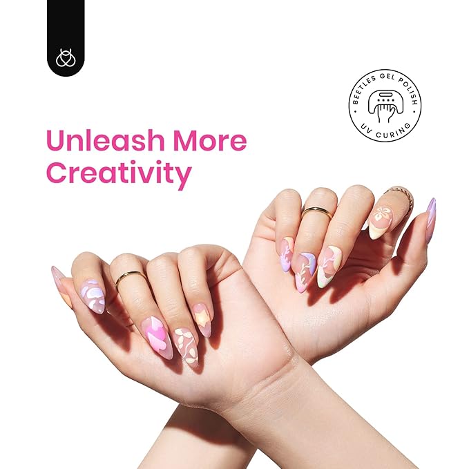beetles Gel Polish Beetles Gel Nail Polish Nail Art Liner Gel Set Unicorn Dreamy Pastel Gel Art Paint