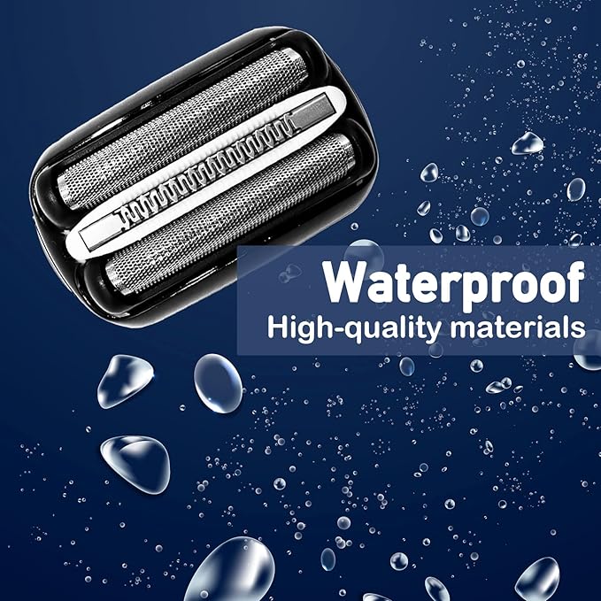 2Pack 32B Series 3 Electric Shaver Replacement Heads for S3 Foil & Cutter Razor Heads 3040s 3010s 3000s 3080s 380s-4, 390cc...(32B(Pack of 2))