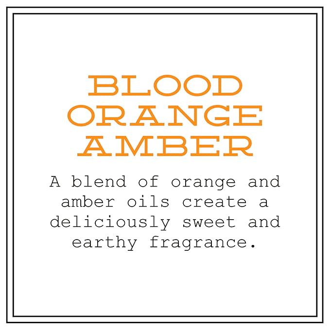 BARR-CO. Soap Shop Hand Cream Blood Orange Amber, Orange & Amber Essential Oils, Hand Cream for Dry & Cracked Hands, Shea Butter Cream, 3.4 fl oz