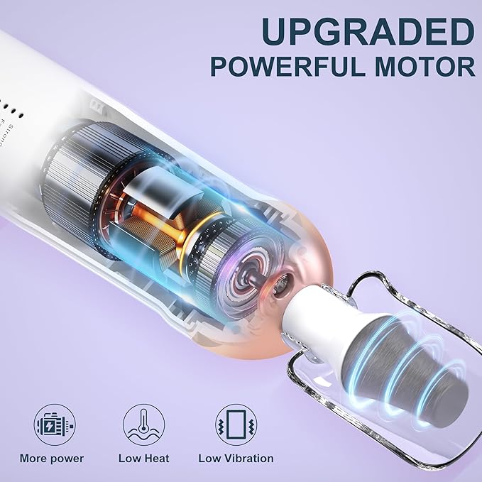 Eletorot Electric Nail File Set, 8 in 1 Professional Manicure and Pedicure Kit, Cordless Pedicure Tools for feet, 5 Speeds Electric Nail Drill Machine, Toe Nail Grinder Kit for Thick Nails