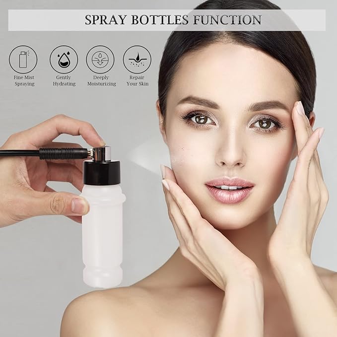 3 in 1 Diamond Microdermabrasion Machine, Professional Microdermabrasion Device with Vacuum Spray, Beauty Facial Skin Care Dermabrasion Equipment for Salon Personal Home Use