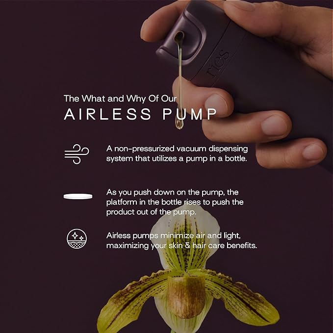 Essential Refillable Toiletry Travel Bottles – Set of 5 (3.4oz & 1.7oz) Airless Pump Containers for Shampoo, Conditioner, Body, Face – Leak-Proof, TSA-Approved, Dishwasher Safe- Escapade Green